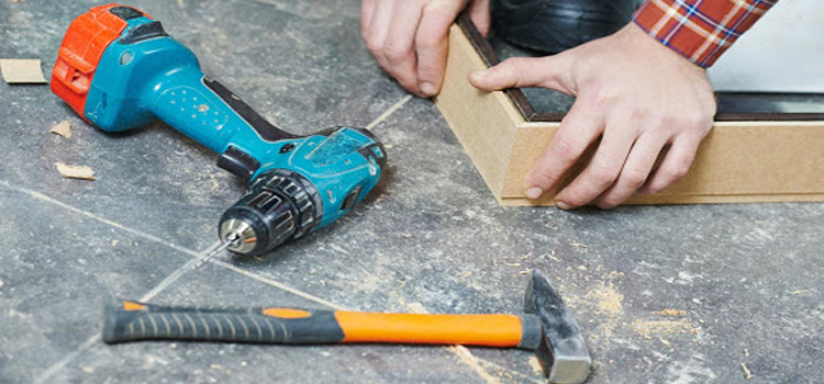 broken door frame repair Willowbrook